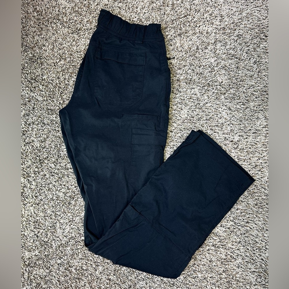 Women's Black Utility Cargo Pants